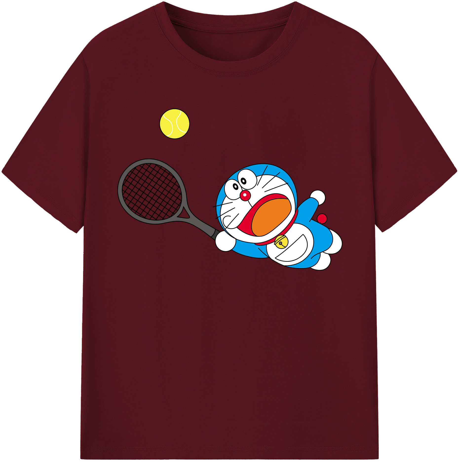 （画像用） ドラえもん Doraemon 綿100％半袖Tシャツ（フロントプリント）